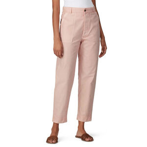 Officine Generale Womens Saskia Pink Button Fly Chino Pants Cotton Size 29x26